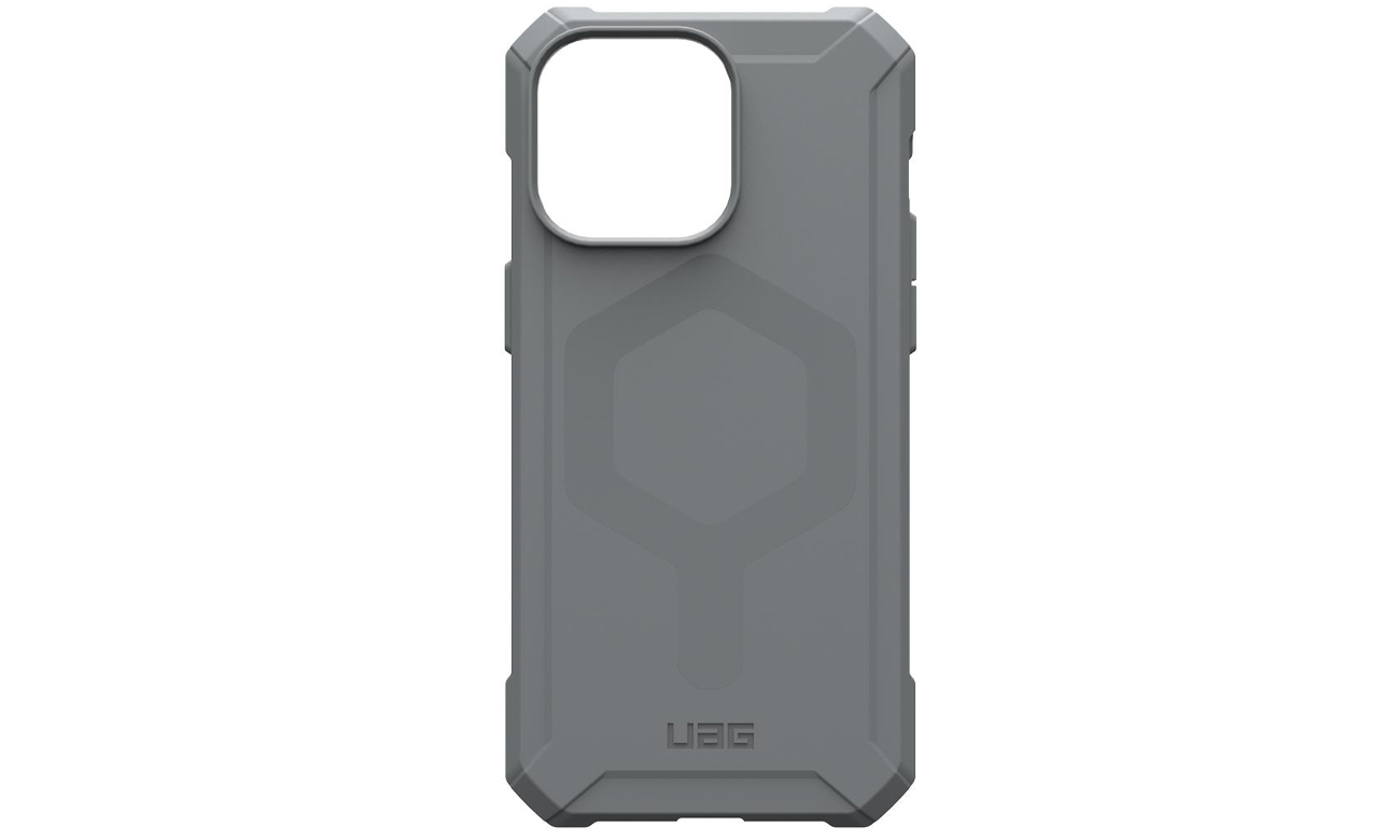 Etui UAG Essential Armor Magsafe do iPhone 15 Pro Max silver