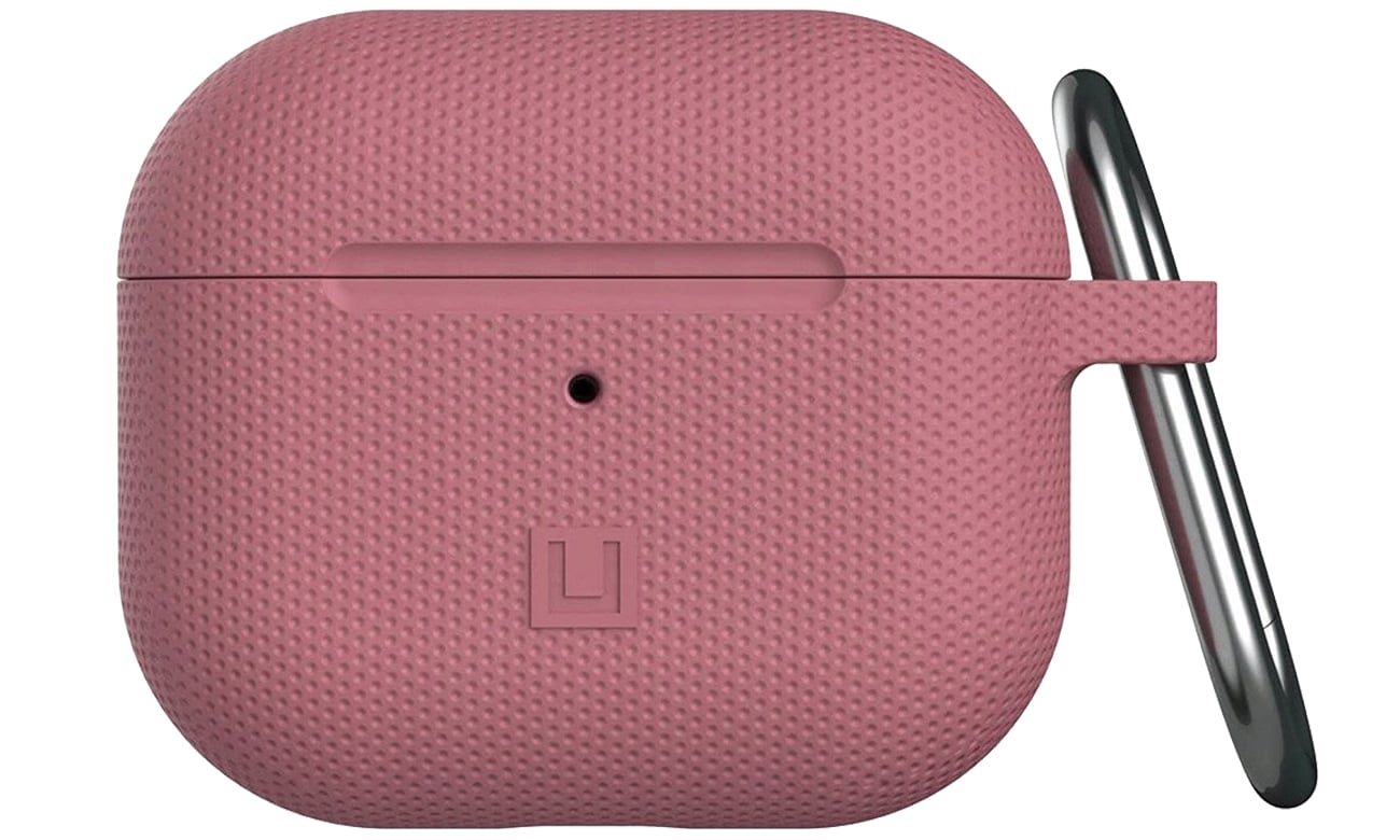 Etui ochronne UAG [U] Dot do AirPods 3 Dusty Rose - Widok od przodu, zamknięte