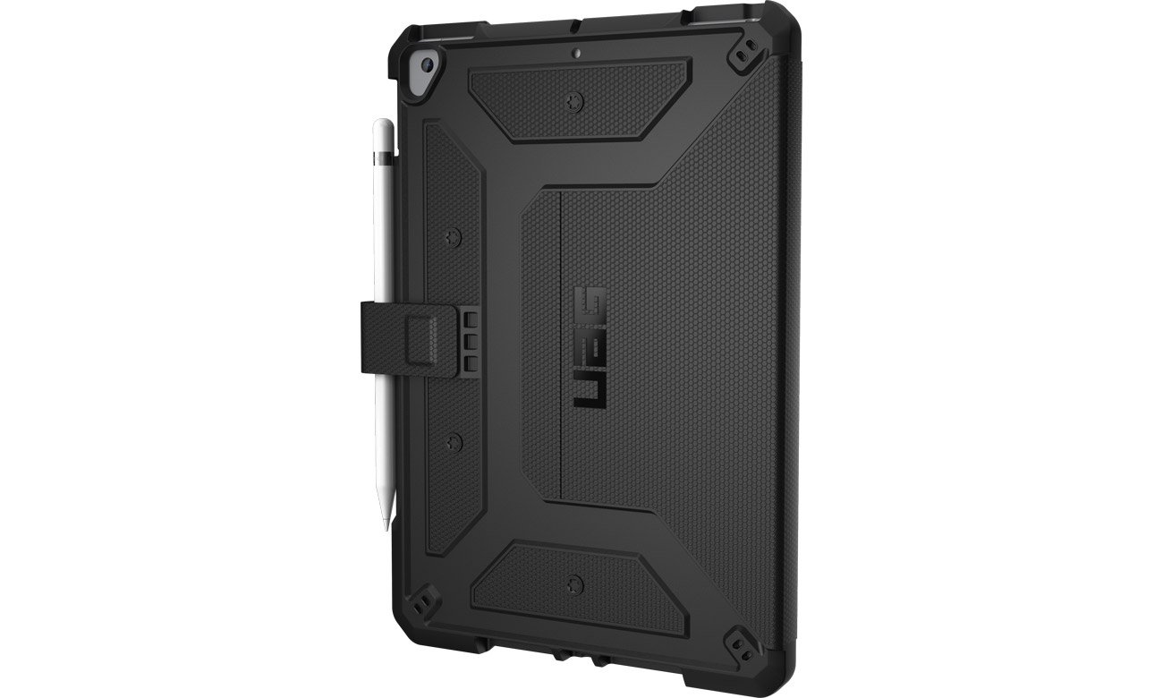 Etui na tablet UAG Metropolis do iPad 10.2'' 7/8G black widok z przodu