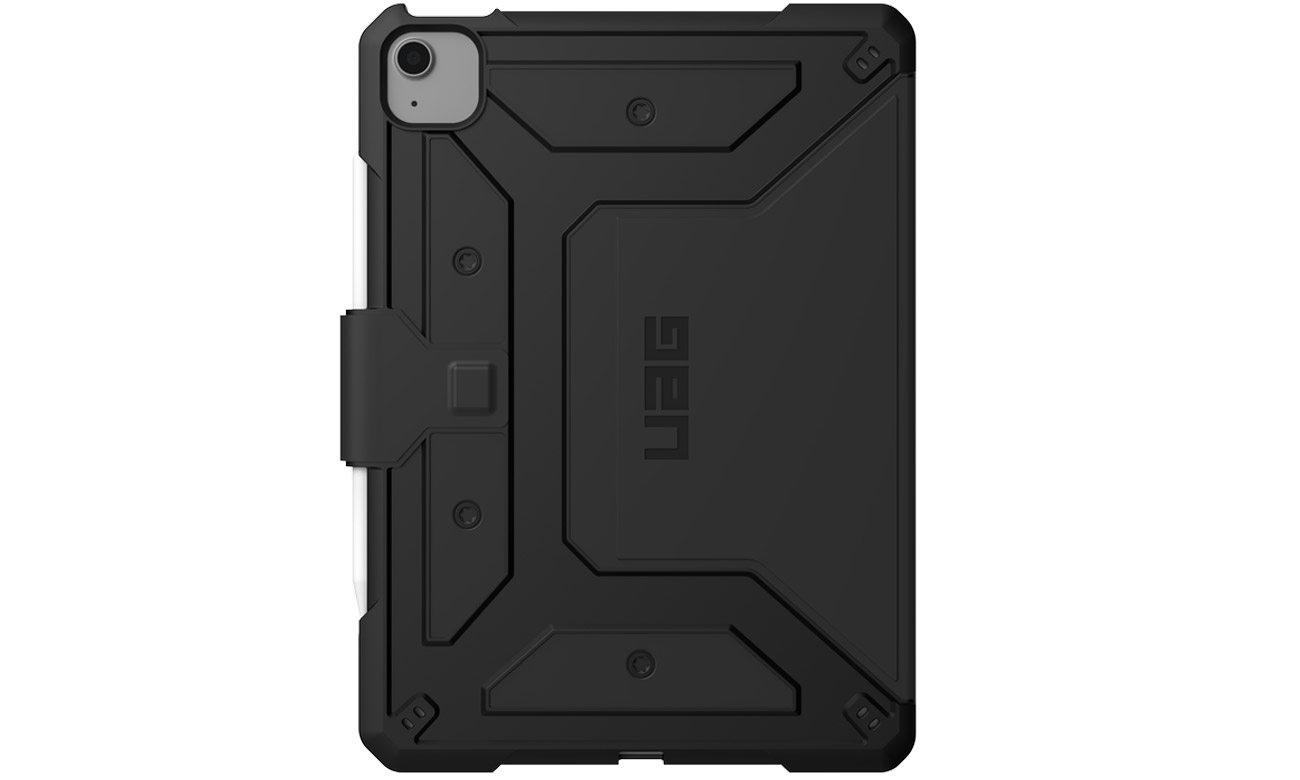 Etui na tablet UAG Metropolis SE iPad Pro 11'' 1/2/3/4G Air 10.9'' 4/5G black - Widok od przodu pod kątem