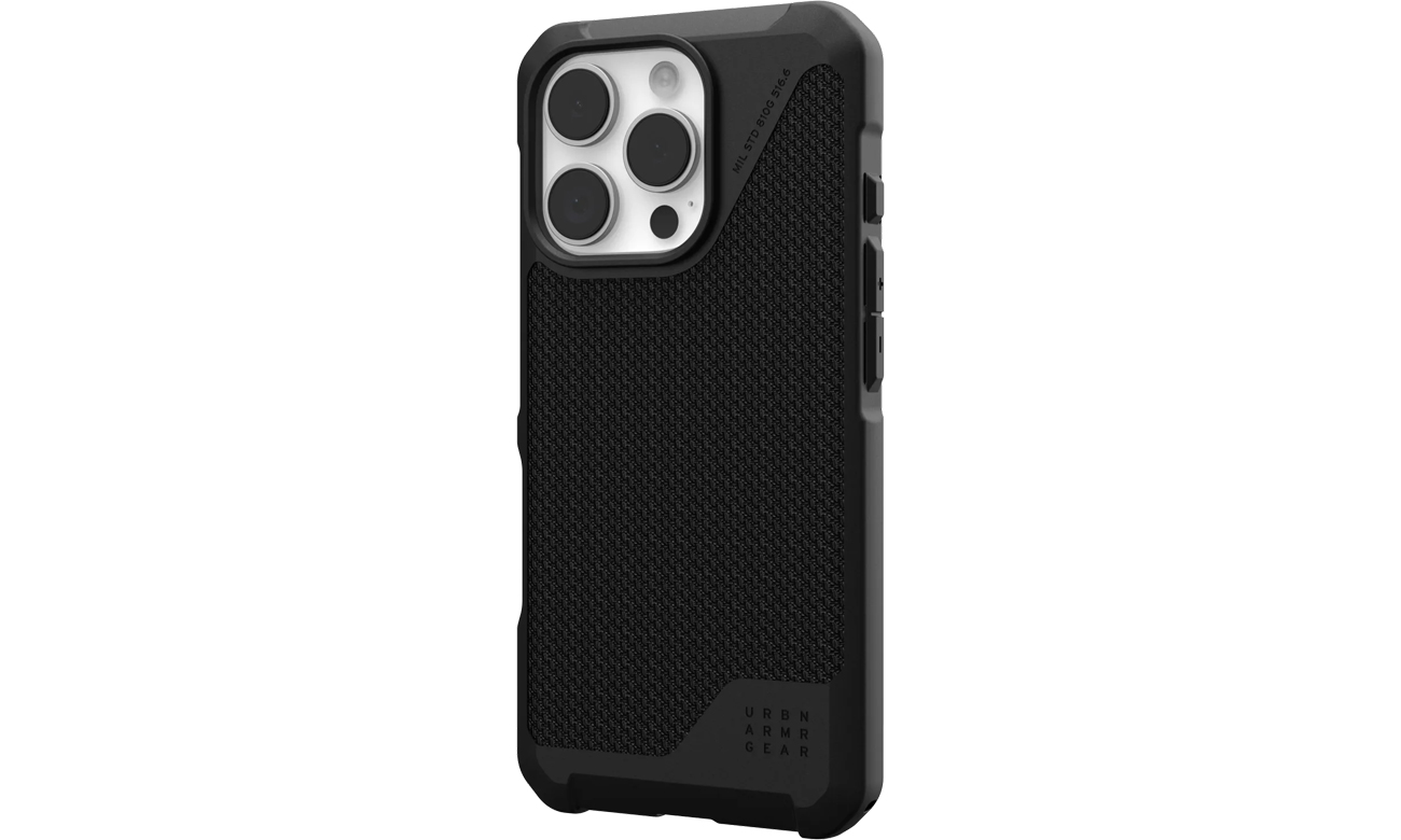 UAG Metropolis LT Magsafe für iPhone 16 Pro Kevlar Schwarz