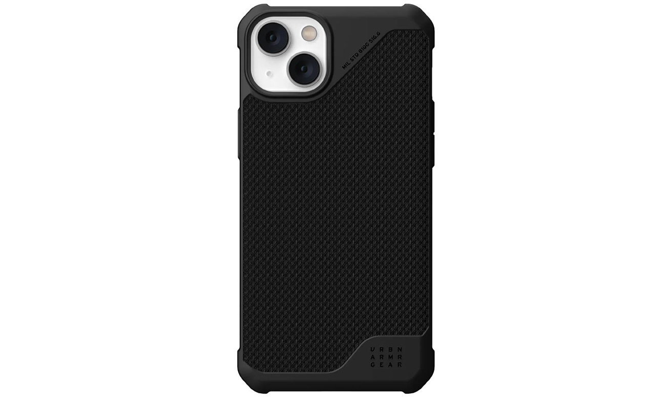 Etui UAG Metropolis LT Magsafe für iPhone 14 Plus kevlar-schwarz