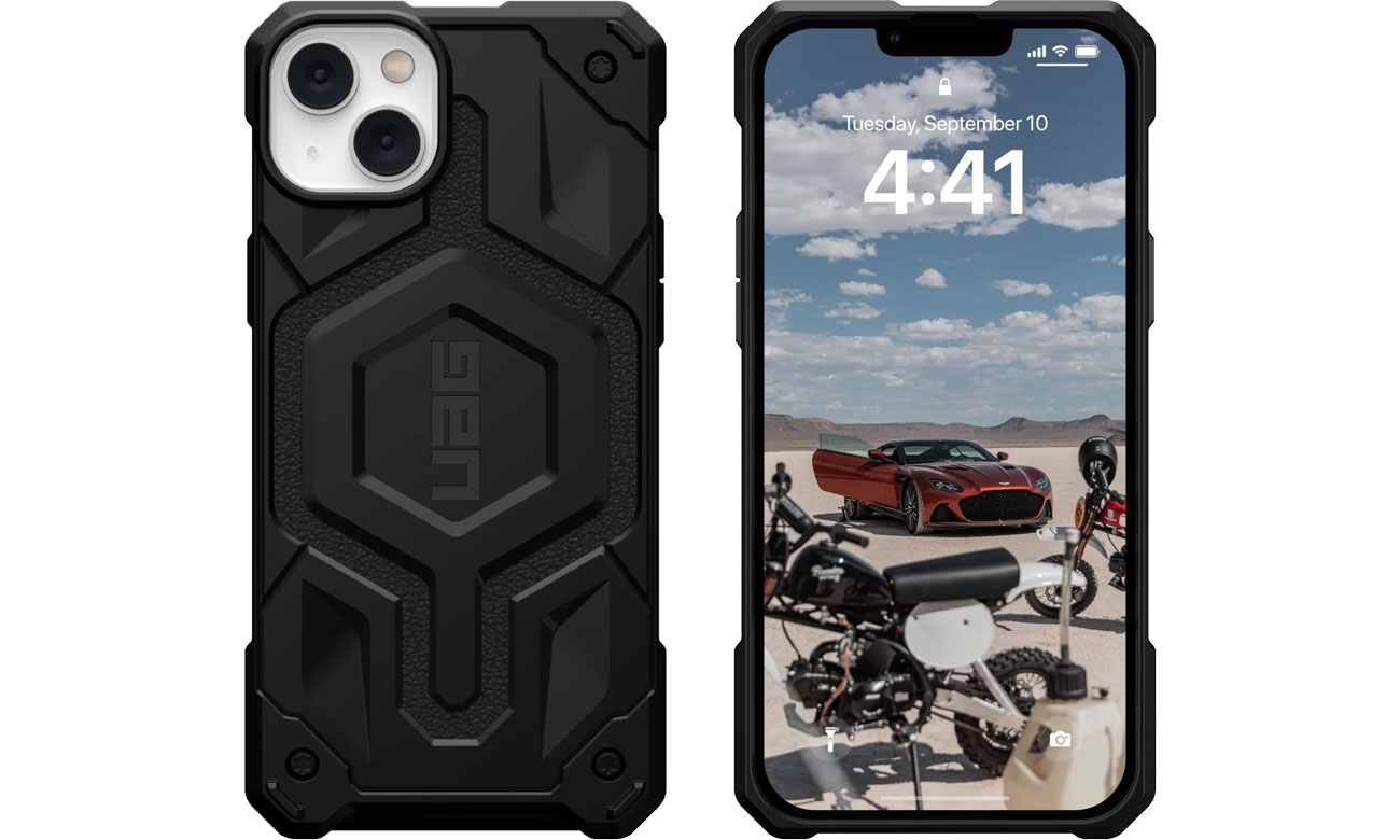 UAG Monarch Pro MagSafe für iPhone 14 Plus schwarz Design