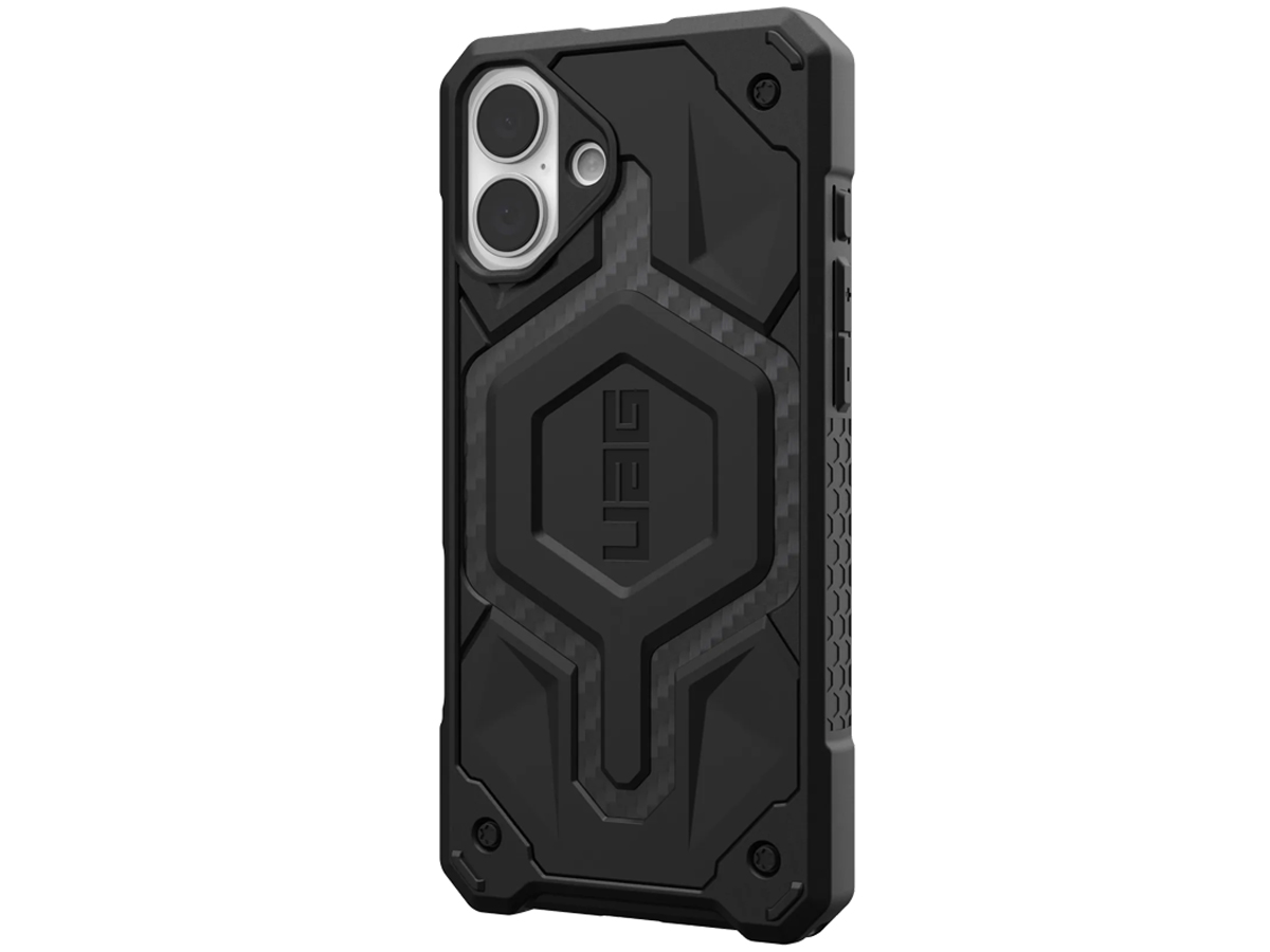 Etui UAG Monarch Pro für iPhone 16 Pro mit MagSafe Titanium