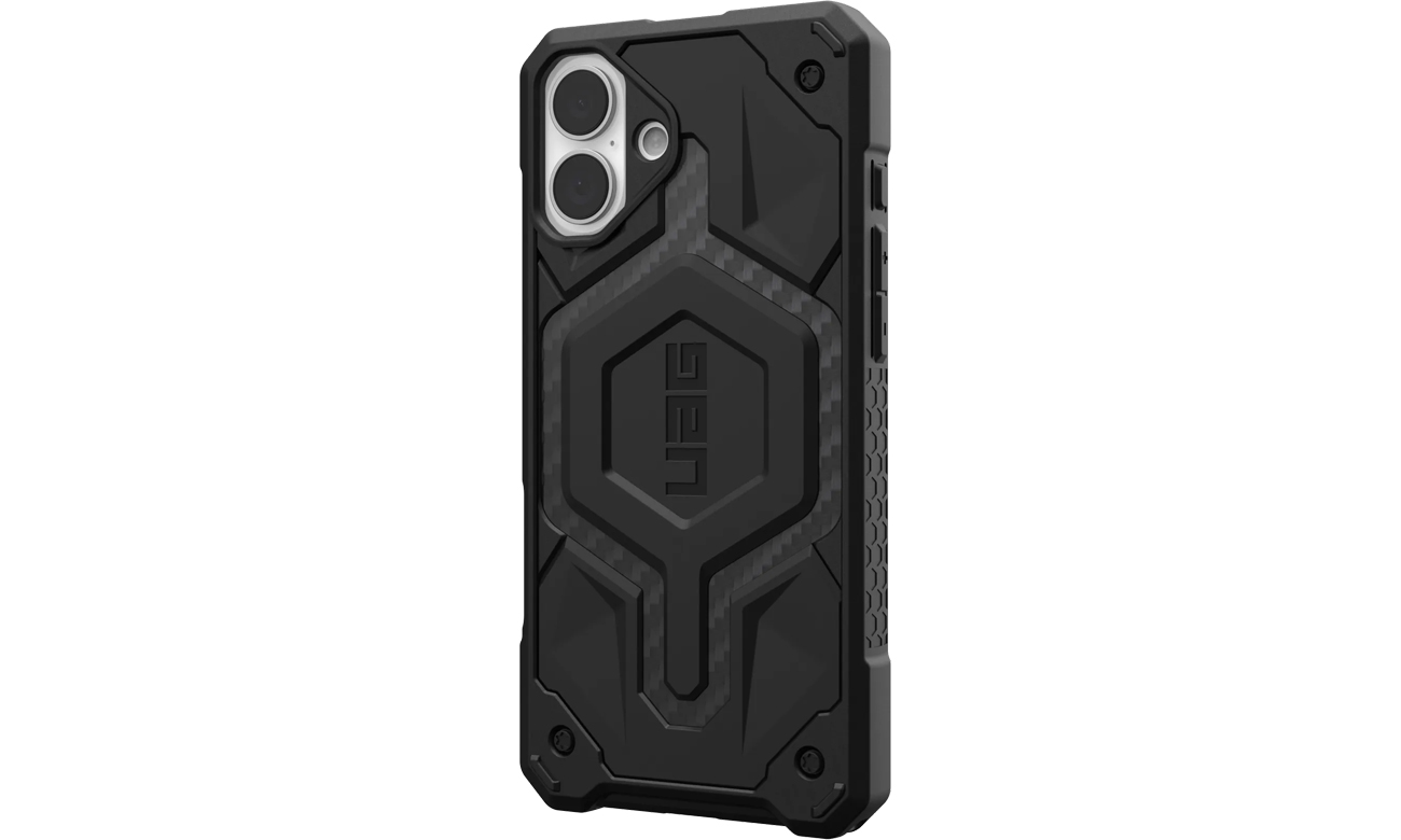 Etui UAG Monarch Pro für iPhone 16 Plus mit MagSafe Carbon Fiber