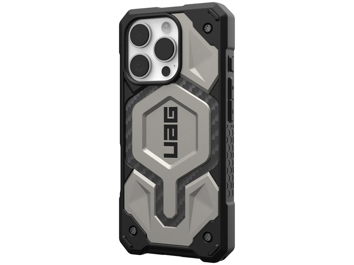 Etui UAG Monarch Pro do iPhone 16 Pro z MagSafe titanium
