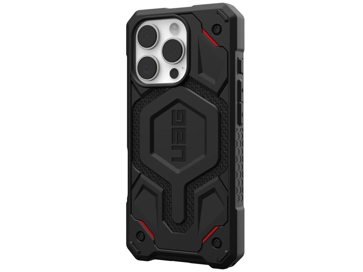 UAG Monarch Pro Hülle für iPhone 16 Pro mit MagSafe Titanium