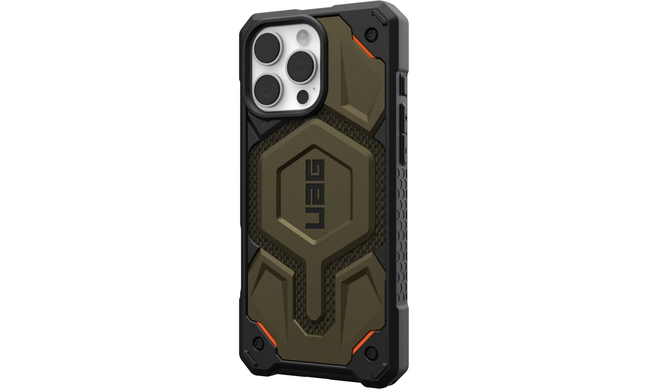Etui UAG Monarch Pro do iPhone 16 Pro Max z MagSafe kevlar green