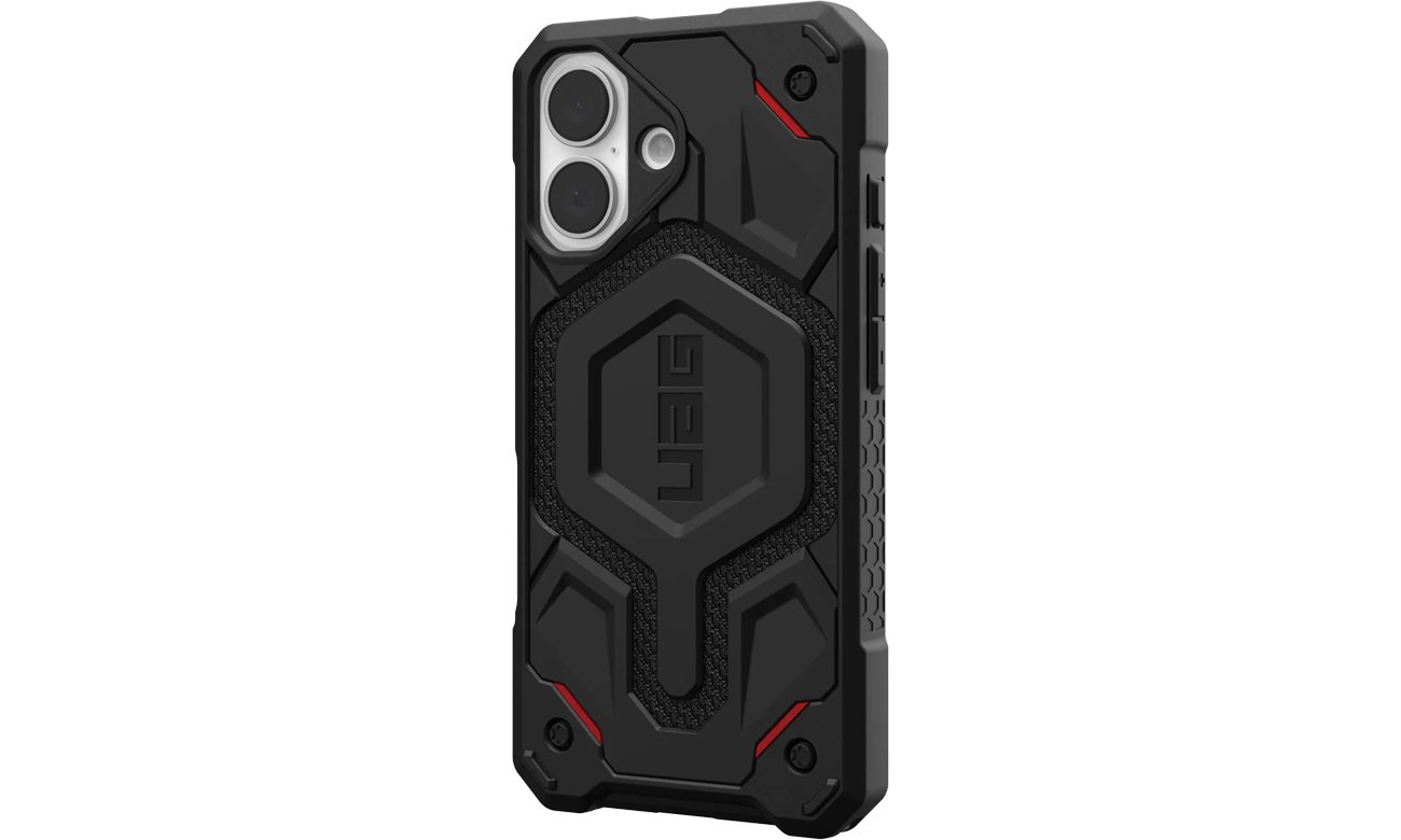 Etui UAG Monarch Pro do iPhone 16 z MagSafe kevlar black