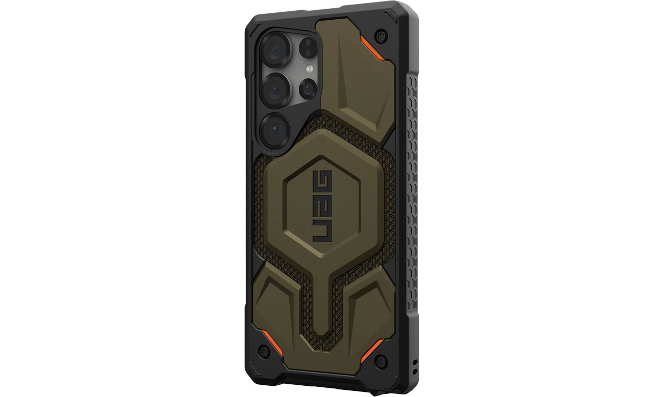 Etui UAG Monarch Pro Samsung Galaxy S25 Ultra 5G kevlar green