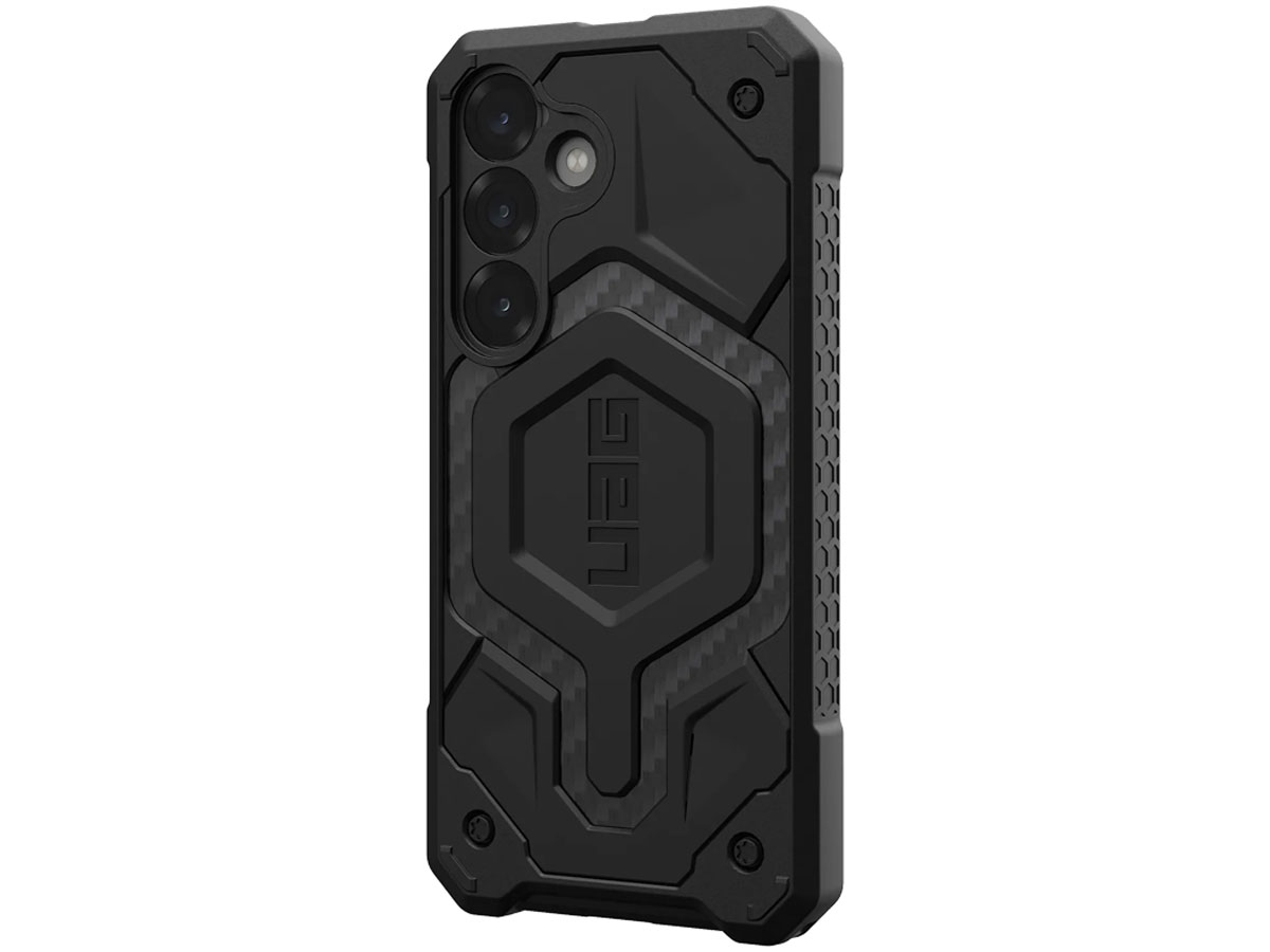 Etui UAG Monarch Pro Samsung Galaxy S25 5G carbon fiber