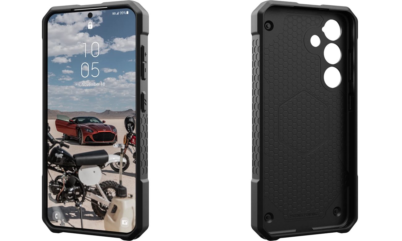 Etui UAG Monarch Pro do Samsung Galaxy S24 Carbon Fiber - Widok ogólny