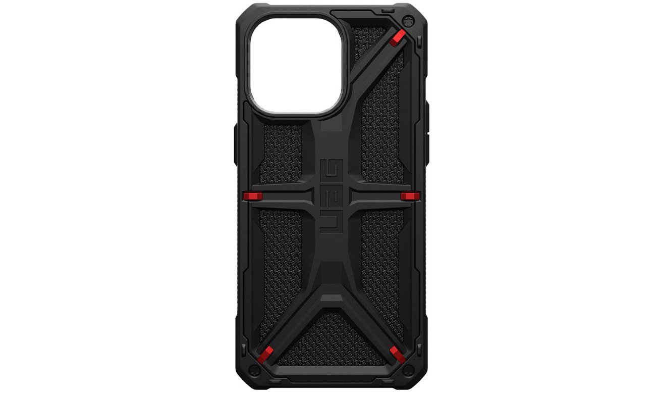 Etui UAG Monarch do iPhone 15 Pro Max kevlar black