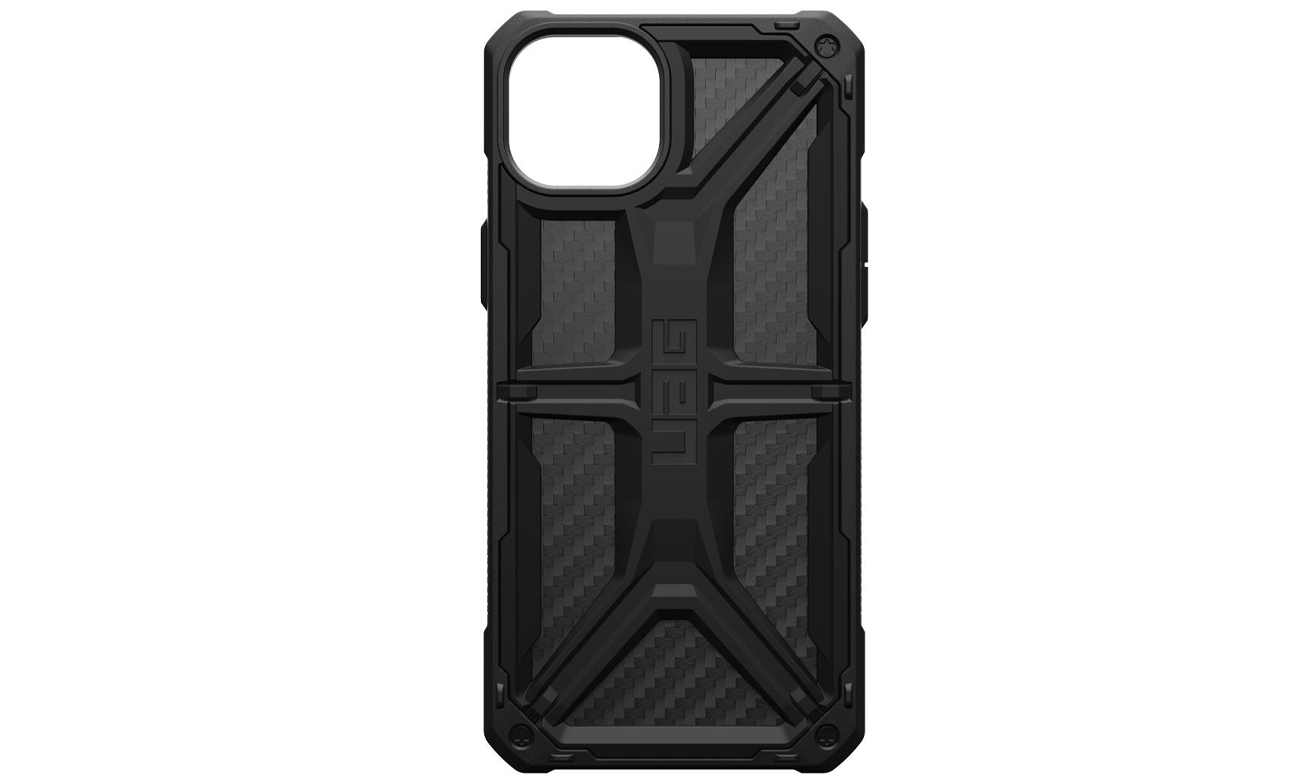 Etui UAG Monarch do iPhone 15 Plus carbon fiber