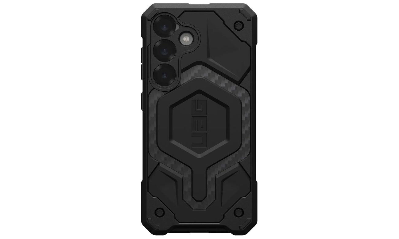 Etui UAG Monarch Samsung Galaxy S25 5G carbon fiber