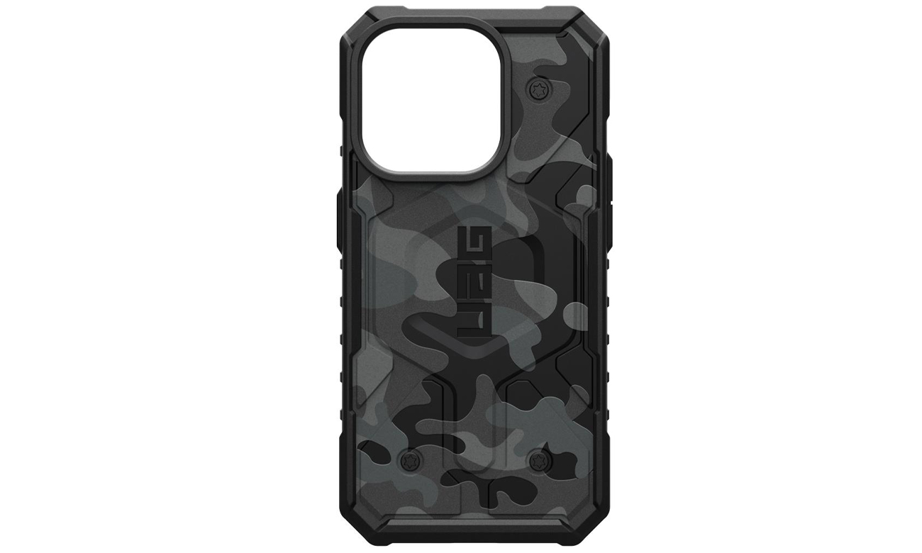 UAG Pathfinder Magsafe Hülle für iPhone 15 Pro midnight camo