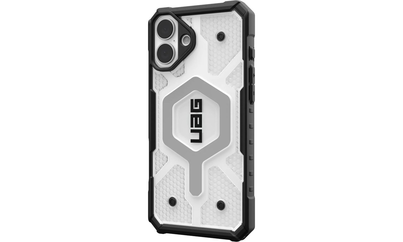 UAG Pathfinder Clear MagSafe Hülle für iPhone 16 Plus Eis