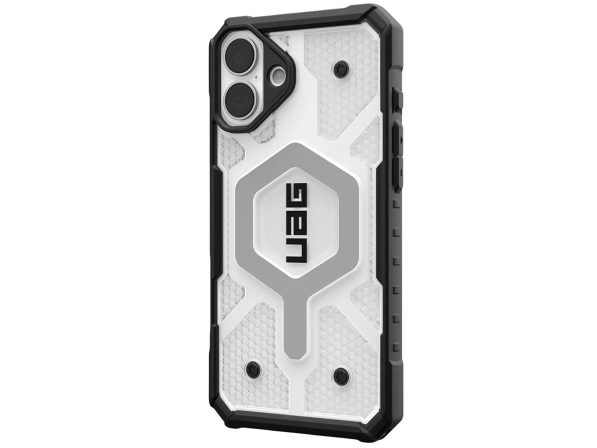 UAG Pathfinder Clear Magsafe Etui für iPhone 16 Plus Ice