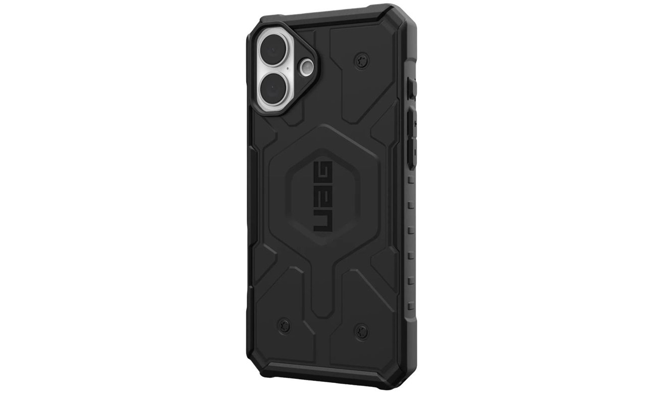 UAG Pathfinder Clear MagSafe Hülle für iPhone 16 Plus Schwarz