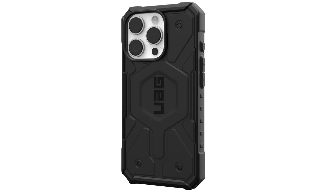 UAG Pathfinder Clear MagSafe Hülle für iPhone 16 Pro Schwarz