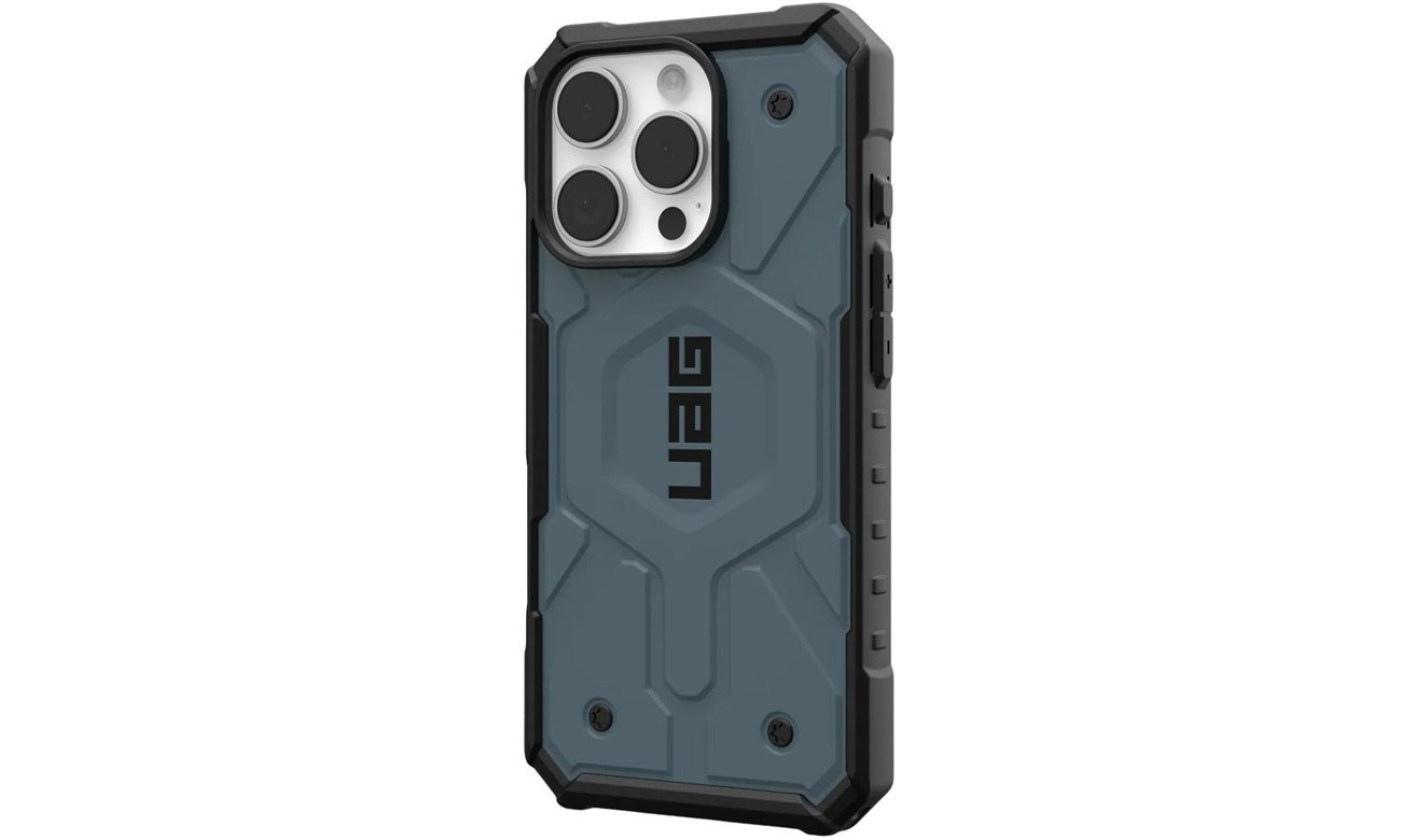 UAG Pathfinder Clear Magsafe für iPhone 16 Pro Cloud Blue