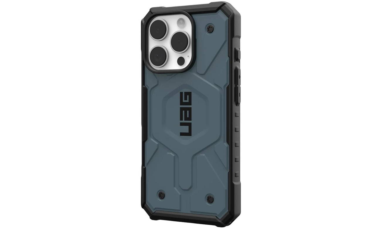 UAG Pathfinder Clear MagSafe Hülle für iPhone 16 Pro Max Wolkenblau