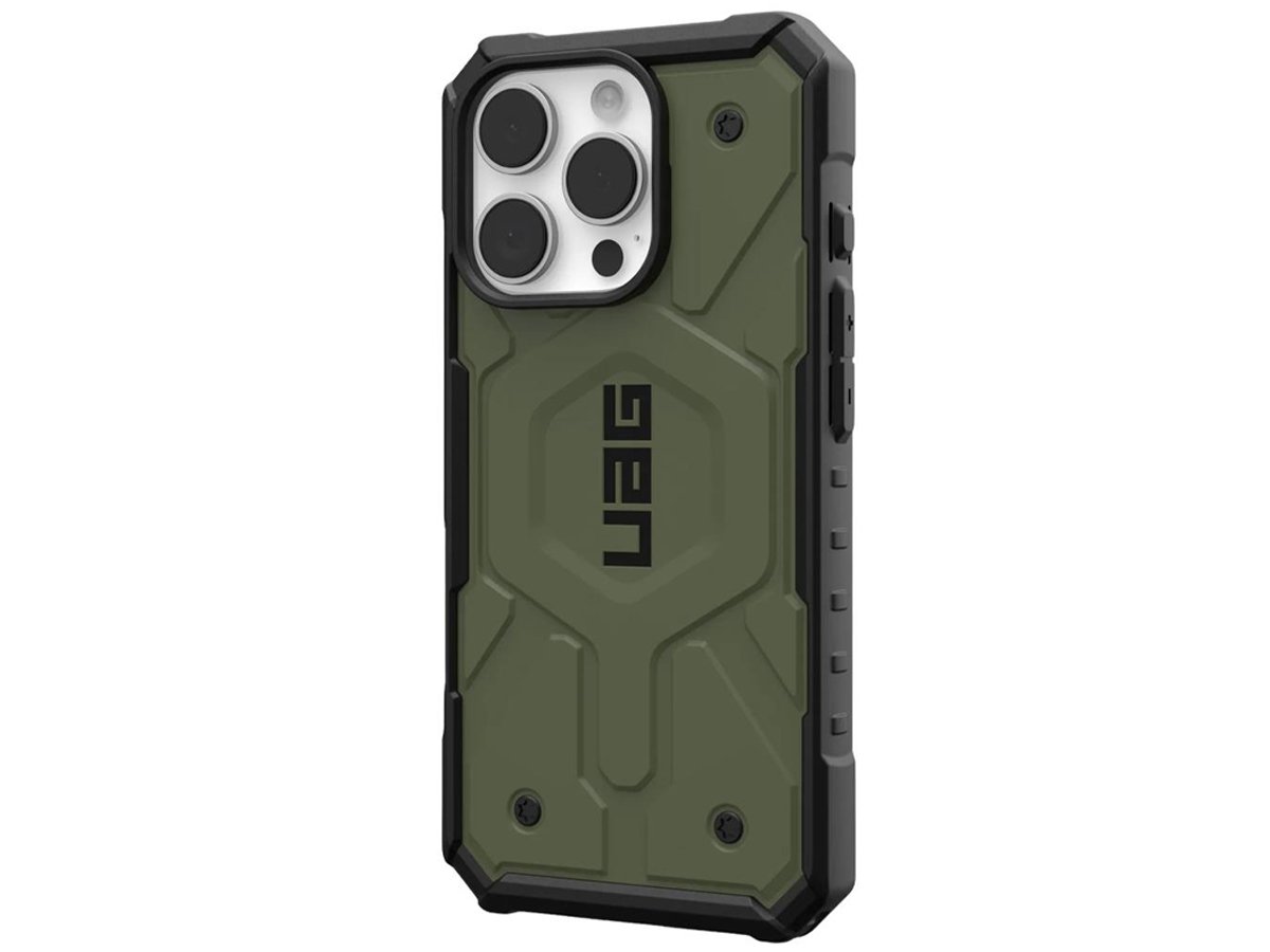 UAG Pathfinder Clear MagSafe Hülle für iPhone 16 Pro Max Oliv