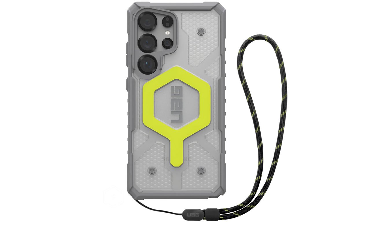 UAG Pathfinder Clear Samsung Galaxy S25 Ultra 5G neon + smycz
