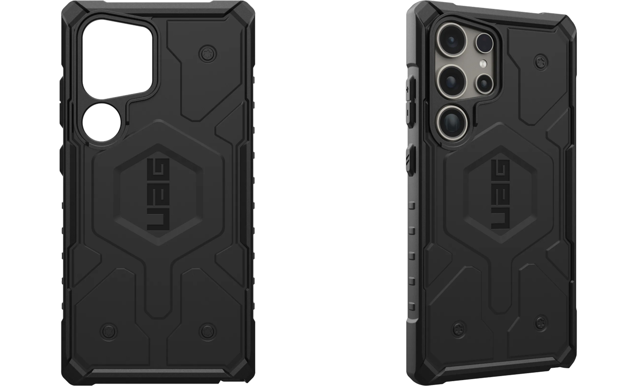 Etui UAG Pathfinder Magnet do Samsung Galaxy S24 Ultra Black - Widok ogólny