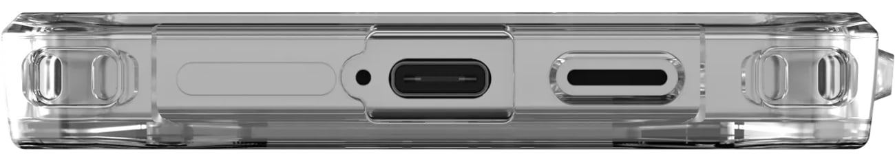 Etui UAG Plyo do Samsung Galaxy S24 Plus Ice - Widok od dołu