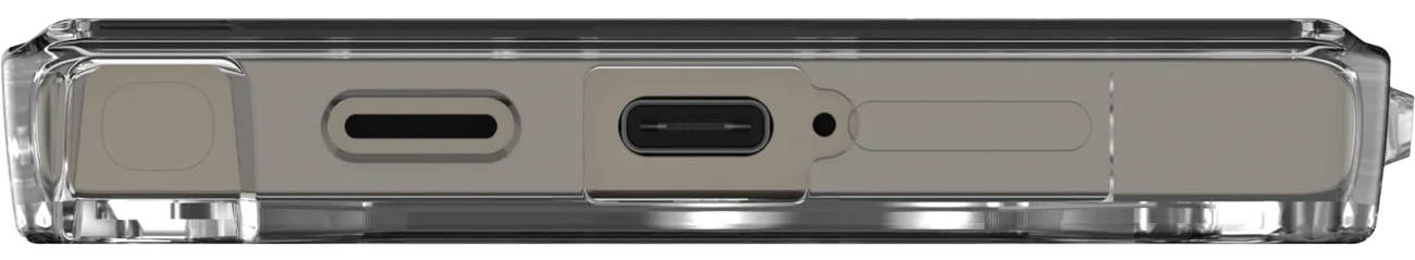 Etui UAG Plyo do Samsung Galaxy S24 Ultra Ice - Widok od dołu