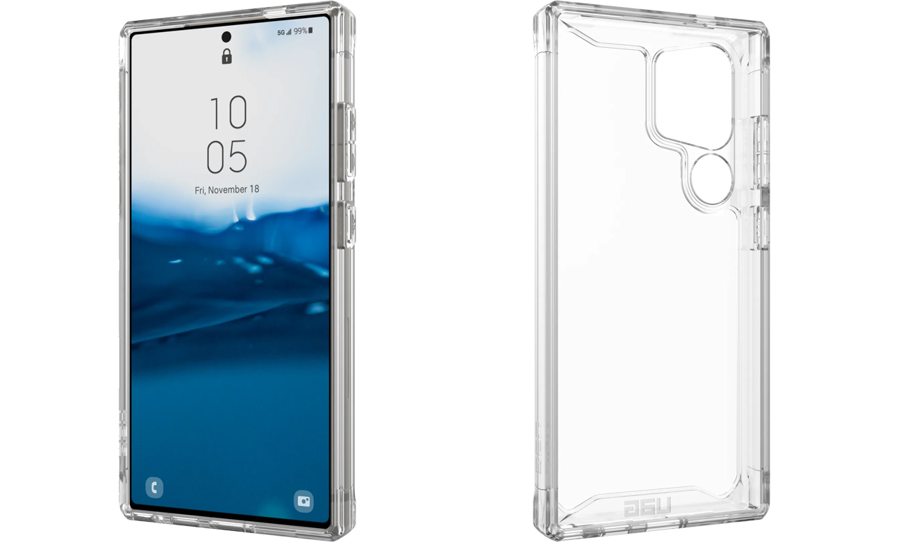 Etui UAG Plyo do Samsung Galaxy S24 Ultra Ice - Widok ogólny