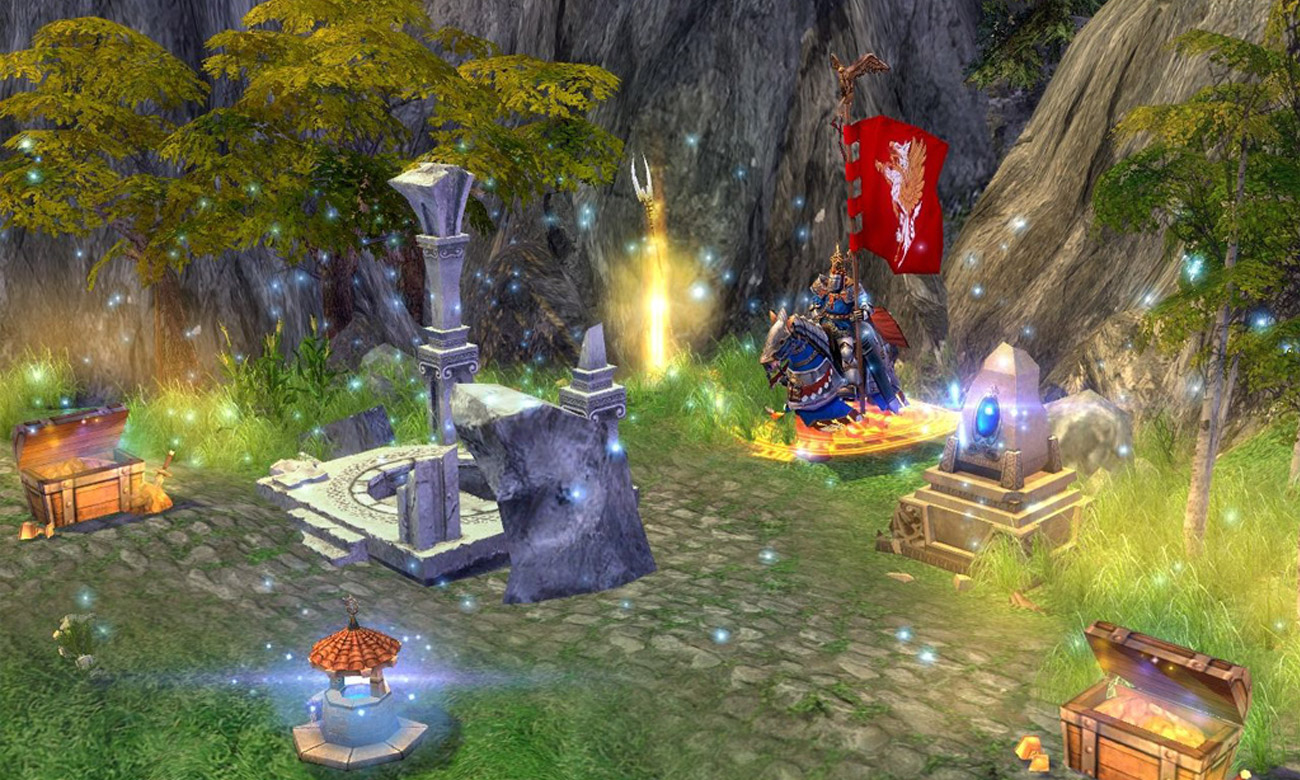 Zrzut ekranu screenshot z gry Heroes of Might & Magic V