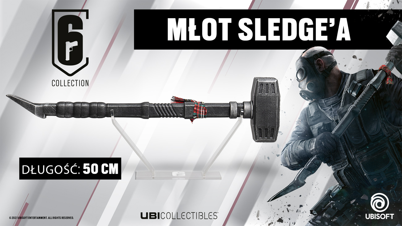 Figurka Rainbow Six Siege — Młot Sledge'a