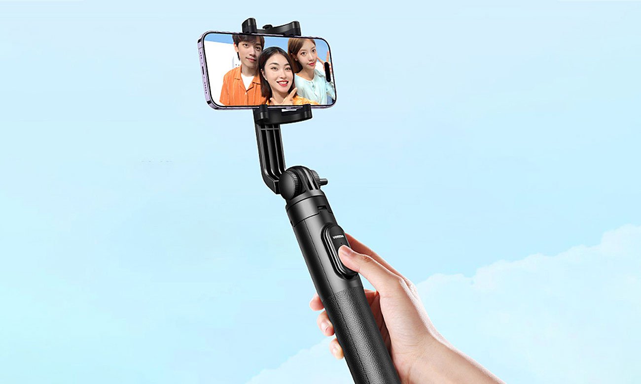 UGREEN 15062 Selfie-Stick-Stativ mit Bluetooth-Fernbedienung