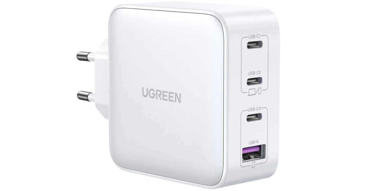 Netzteil UGREEN GaN 100W 3 x USB-C + USB-A