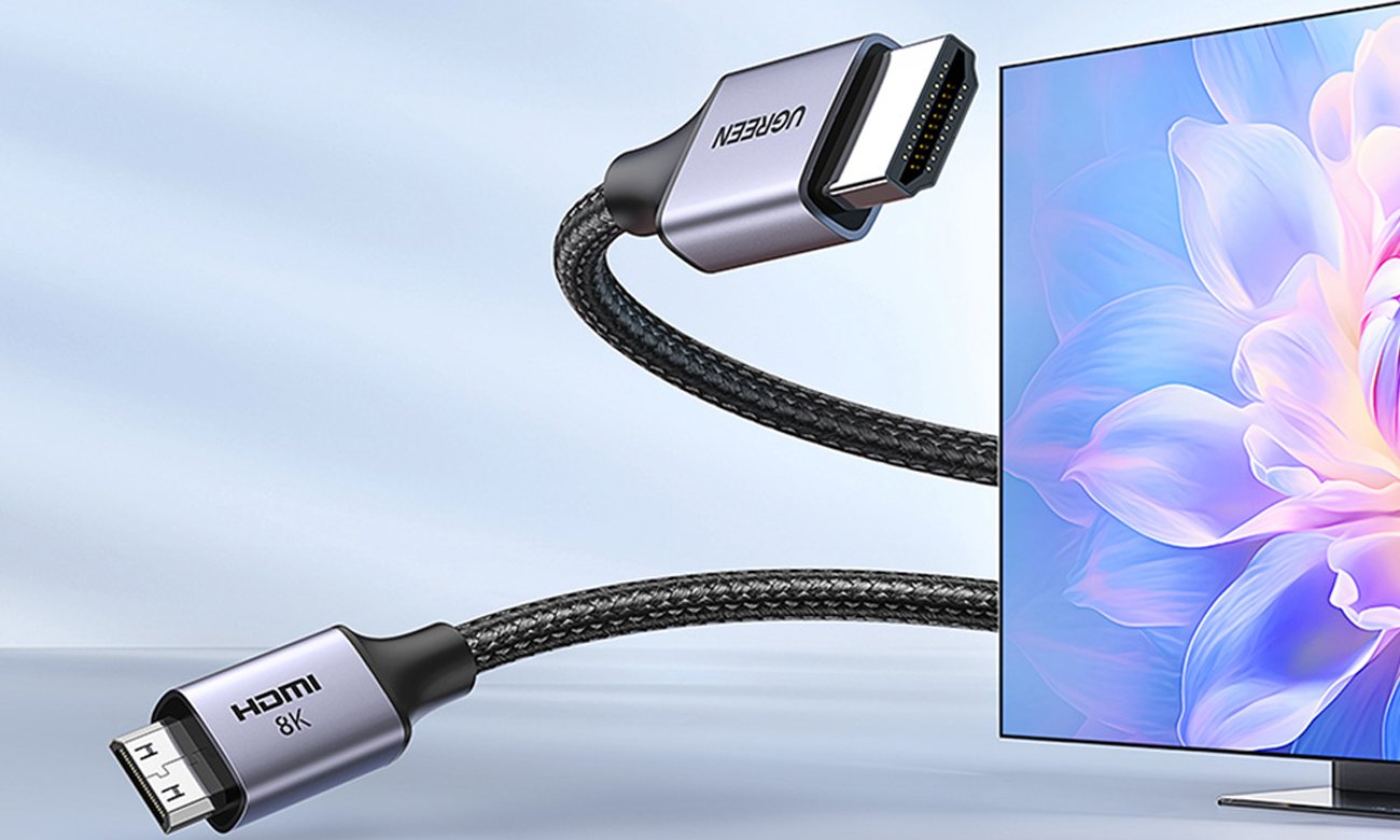 UGREEN Mini HDMI-zu-HDMI-Kabel 8K HD163 1 m