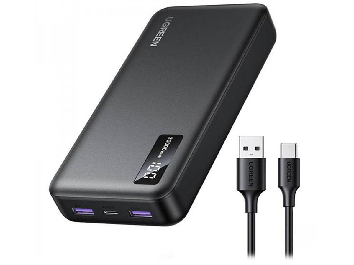 Powerbank UGREEN 20000mAh B312 PD 20W schwarz