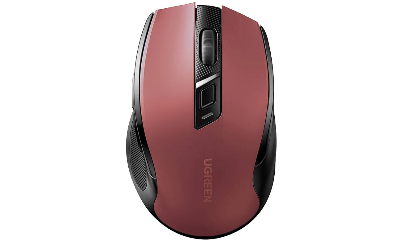 UGREEN Kabellose Maus MU006 2,4 GHz BT 5.0 rot