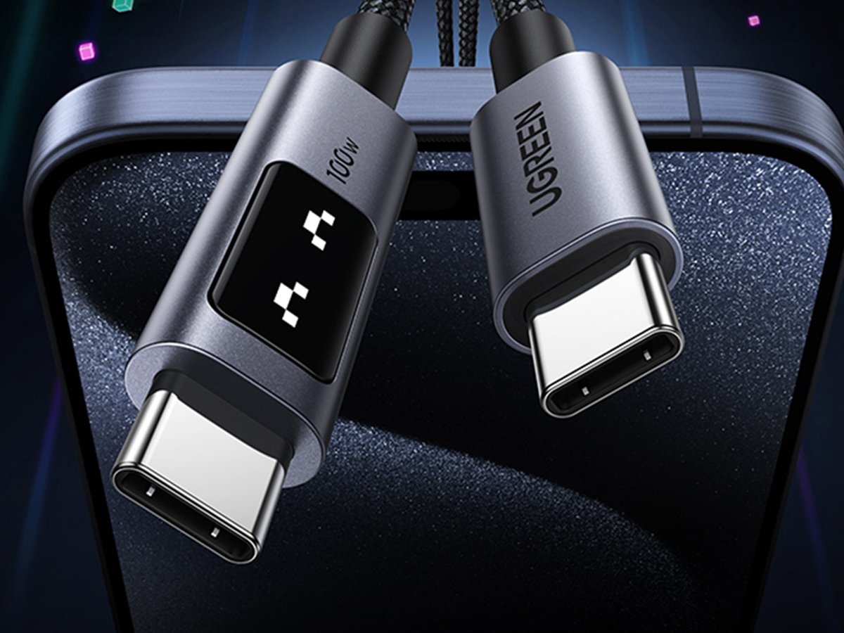 Kabel UGREEN USB-C do USB-C Uno L509 100W 2m czarny
