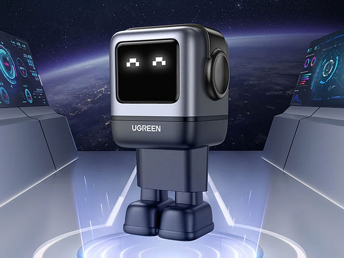 UGREEN Nexode RG (Robot GaN) 2x USB + USB-C 65W Schwarz