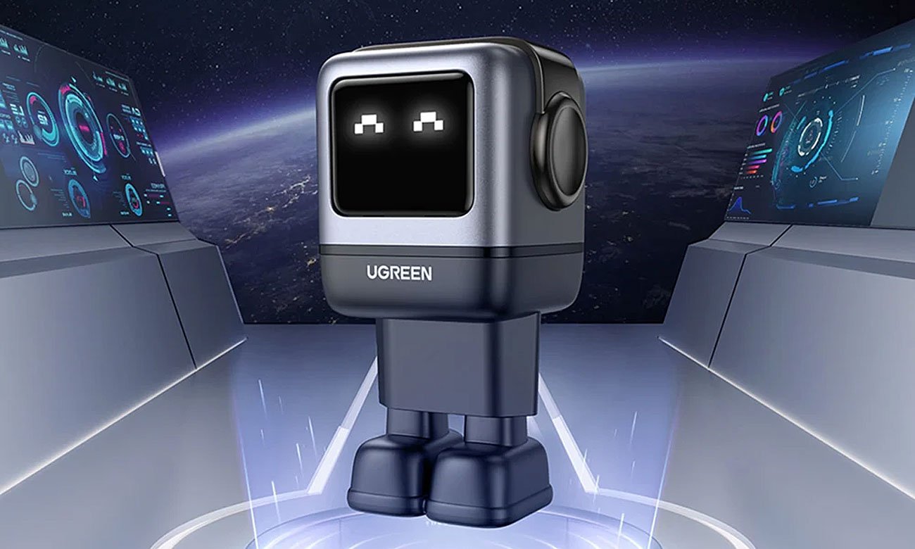 UGREEN Nexode RG (Robot GaN) 2x USB + USB-C 65W Schwarz