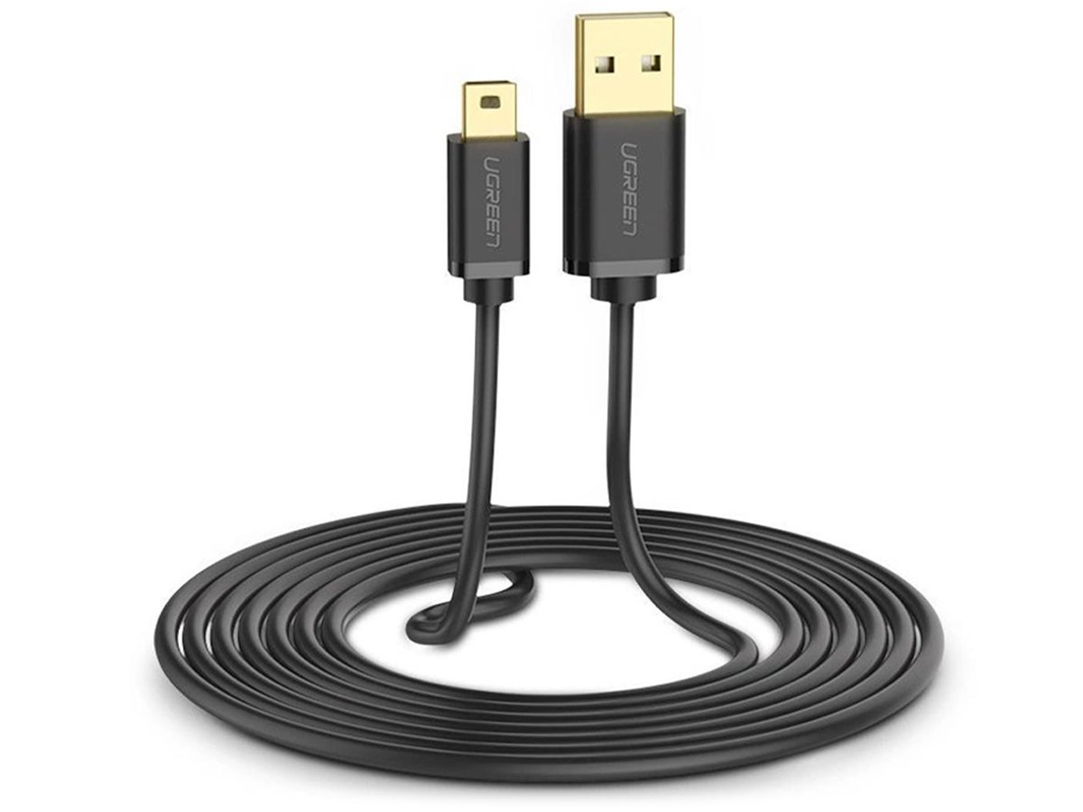 Kabel UGREEN USB - miniUSB 480Mbps 1m