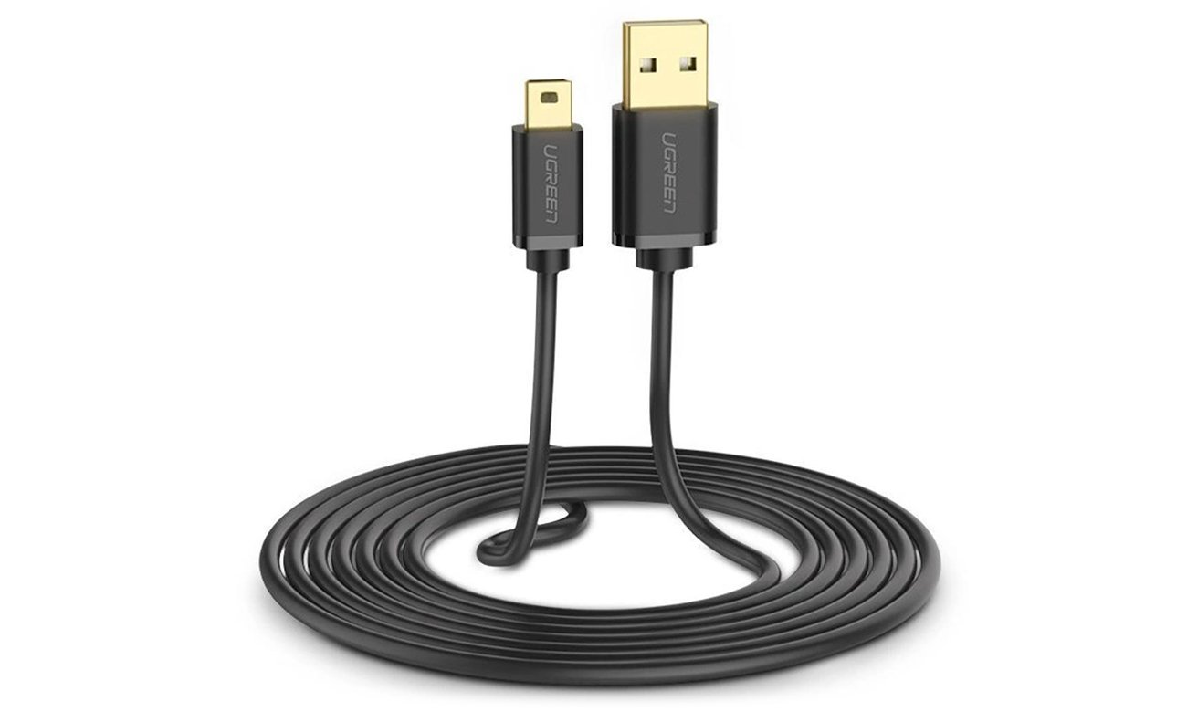 Kabel UGREEN USB - miniUSB 480Mbps 1m