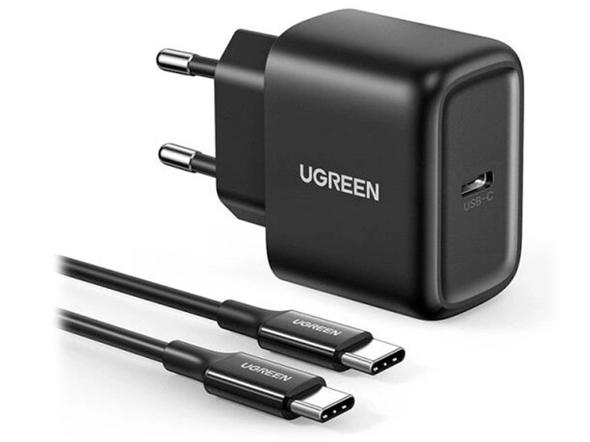 Netzteil UGREEN USB-C 25W PD + USB-C Kabel 2m 50581