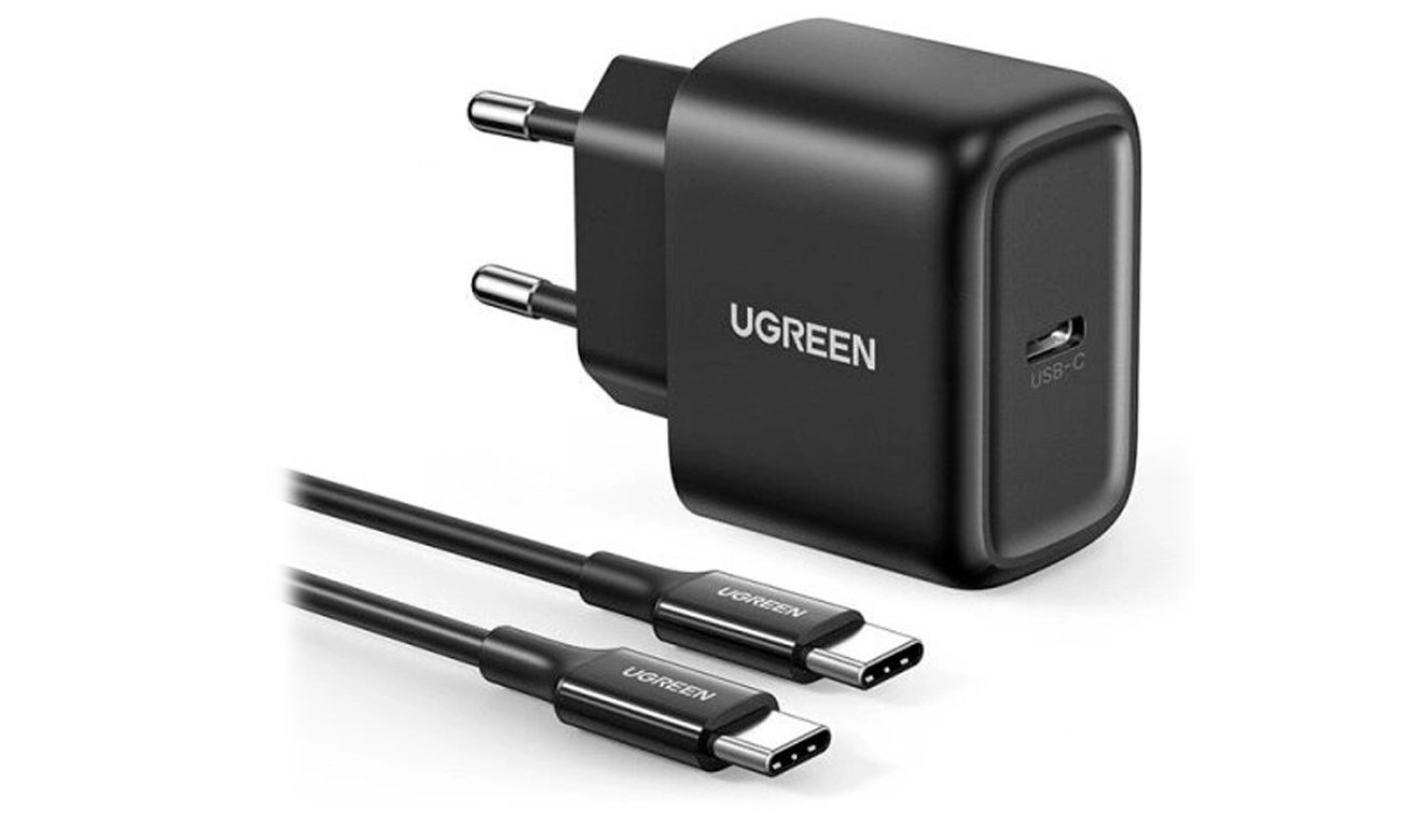 Netzteil UGREEN USB-C 25W PD + USB-C Kabel 2m 50581