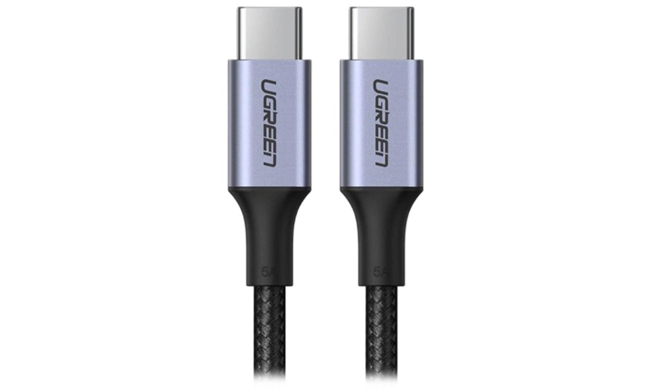 Kabel UGREEN USB-C - USB-C PD QC FCP 100W 5A 480Mb/s 3m US316 90120