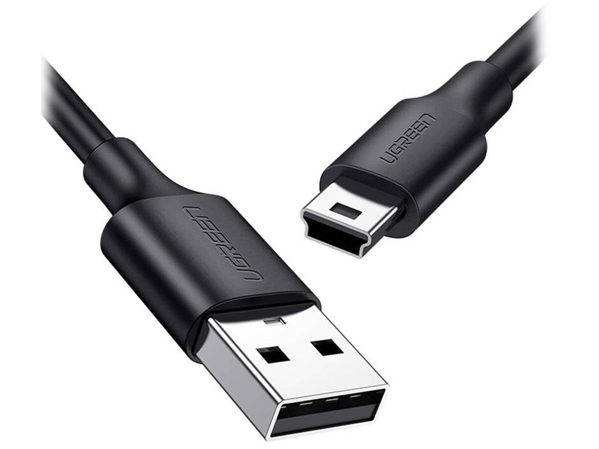 UGREEN US132 Kabel USB zu Mini USB 1,5m schwarz