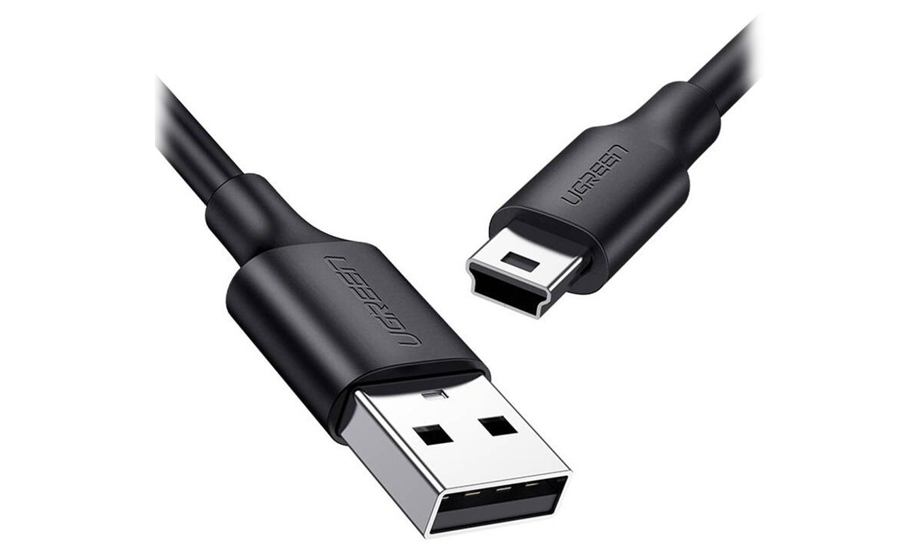 UGREEN US132 Kabel USB zu Mini USB 1,5m schwarz