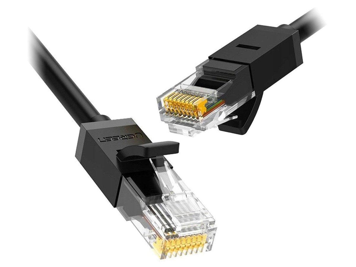 UGREEN NW102 Ethernet-Netzwerkkabel RJ45 Cat.6 UTP 8m schwarz